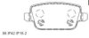 VOLVO 306715760 Brake Pad Set, disc brake